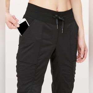 Lululemon Street To Studio Pant II Jogger Unlined Black Sz 6 Pockets